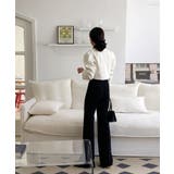 ベーシックシルエットブーツカットスラックス | by muni:r | 詳細画像30