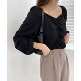 ミニボタンシャーリングブラウス | by muni:r | 詳細画像22 