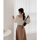 ミニボタンシャーリングブラウス | by muni:r | 詳細画像3 