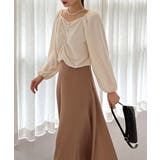 ミニボタンシャーリングブラウス | by muni:r | 詳細画像4 