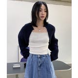 ネイビー | デイリーカラーボレロ | by muni:r