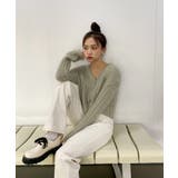 ソフトアンゴラ風カーディガン | by muni:r | 詳細画像33