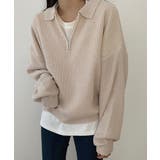 デイリールーズフィットカラーハーフジップ | by muni:r | 詳細画像6 