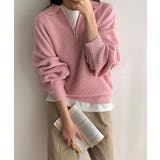 デイリールーズフィットカラーハーフジップ | by muni:r | 詳細画像9 