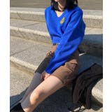 ワッペン刺繍Vネックニット | by muni:r | 詳細画像17