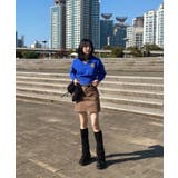 ワッペン刺繍Vネックニット | by muni:r | 詳細画像20