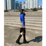 ワッペン刺繍Vネックニット | by muni:r | 詳細画像21