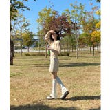 ワッペン刺繍Vネックニット | by muni:r | 詳細画像4