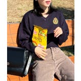 ワッペン刺繍Vネックニット | by muni:r | 詳細画像44