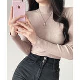 ハーフタートルネックリブ長袖ニット | by muni:r | 詳細画像12