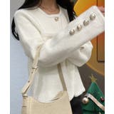 ノカラーブックルツイードボタンジャケット | by muni:r | 詳細画像4 