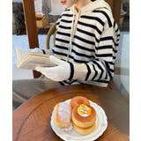 無地ロングニットスマホ対応手袋 | by muni:r | 詳細画像4