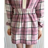 チェックカーディガンスカートセットアップ | by muni:r | 詳細画像48 