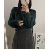 ソフトスクエアアンゴラ風ニット | by muni:r | 詳細画像10 