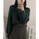 ソフトスクエアアンゴラ風ニット | by muni:r | 詳細画像11 