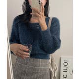 ソフトスクエアアンゴラ風ニット | by muni:r | 詳細画像18 