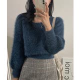 ソフトスクエアアンゴラ風ニット | by muni:r | 詳細画像19 