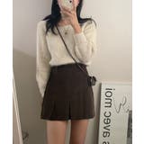 ソフトスクエアアンゴラ風ニット | by muni:r | 詳細画像4 