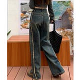 サイドフリンジスリットパンツ | by muni:r | 詳細画像13