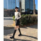 ベーシックハイウエストコットンスカート | by muni:r | 詳細画像10 