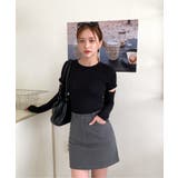 ベーシックハイウエストコットンスカート | by muni:r | 詳細画像22 