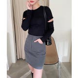 ベーシックハイウエストコットンスカート | by muni:r | 詳細画像23 