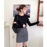 ベーシックハイウエストコットンスカート | by muni:r | 詳細画像29 