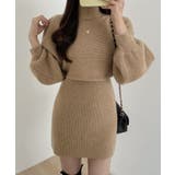 バルーンクロップドニット+ニットワンピースセット | by muni:r | 詳細画像7 