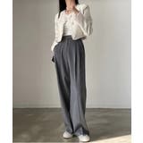 ノーカラーツイードジャケット+スリットツイードスカート | by muni:r | 詳細画像5 