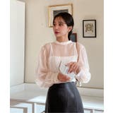 シースルーバックリボンブラウス | by muni:r | 詳細画像16