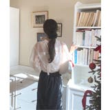 シースルーバックリボンブラウス | by muni:r | 詳細画像21