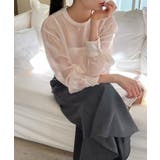 シースルーバックリボンブラウス | by muni:r | 詳細画像26