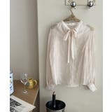 シースルーバックリボンブラウス | by muni:r | 詳細画像28