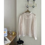 シースルーバックリボンブラウス | by muni:r | 詳細画像32