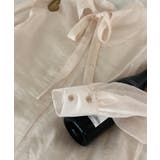 シースルーバックリボンブラウス | by muni:r | 詳細画像34