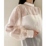 シースルーバックリボンブラウス | by muni:r | 詳細画像40