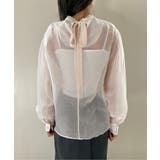 シースルーバックリボンブラウス | by muni:r | 詳細画像41