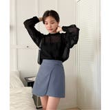 シースルーバックリボンブラウス | by muni:r | 詳細画像6