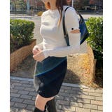 アームスリットユニークロングTシャツ | by muni:r | 詳細画像12