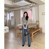 スリムフィットボタンラップTシャツ | by muni:r | 詳細画像22