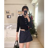 スリムフィットボタンラップTシャツ | by muni:r | 詳細画像38