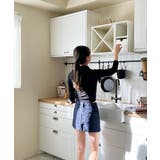 スリムフィットボタンラップTシャツ | by muni:r | 詳細画像41