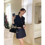 スリムフィットボタンラップTシャツ | by muni:r | 詳細画像46