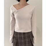 アンバランス斜線Tシャツ | by muni:r | 詳細画像24