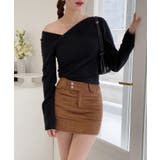 アンバランス斜線Tシャツ | by muni:r | 詳細画像7