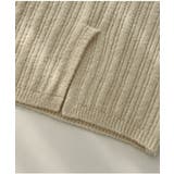 リブオフショルダースリットニット | by muni:r | 詳細画像10 