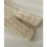 リブオフショルダースリットニット | by muni:r | 詳細画像12 