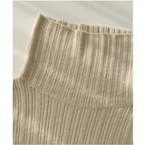 リブオフショルダースリットニット | by muni:r | 詳細画像9 