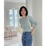 ベーシックラウンドケーブルニット | by muni:r | 詳細画像1