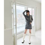 ベーシックラウンドケーブルニット | by muni:r | 詳細画像14